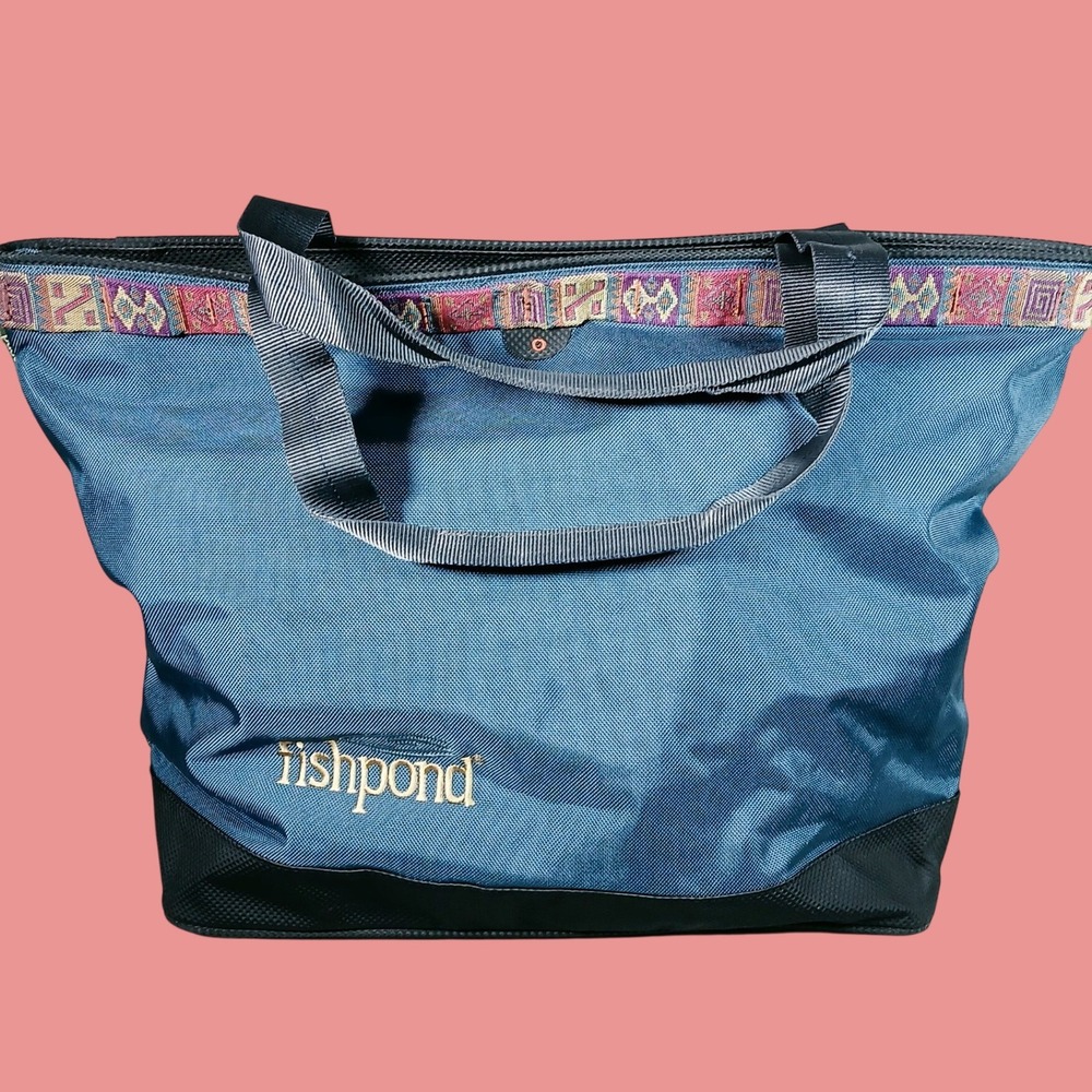 Fishpond Tote Bag Blue Black Ballistic Nylon Outdoor Gear Bag